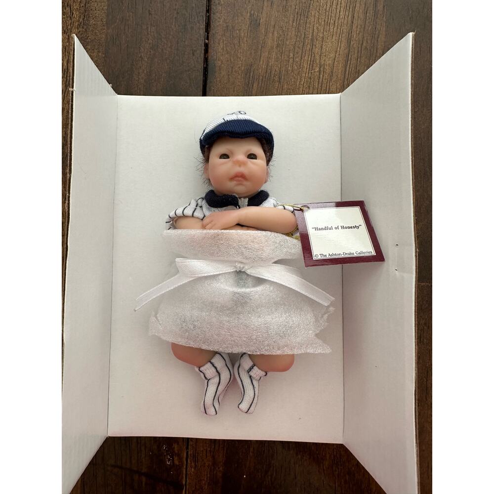 Ashton Drake 'Handful of Honesty' "Heavenly Handfuls" Mini Collection Doll 2008
